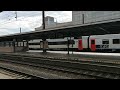 IC Luxembourg komt aan op station Brussel Zuid.20/07/2024