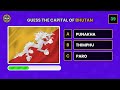 CAPITAL CITY QUIZ: CAN YOU GUESS THE CAPITALS OF THESE COUNTRIES? | TEST YOUR KNOWLEDGE 🌍