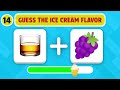 Guess The Ice Cream Flavor by Emoji 🍦 Emoji Quiz