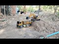 Excavator 1550 Working,អាអិចកំពុងធ្វើការ,RC-HUINA