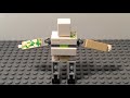 Building A Lego Mincraft Iron Golem