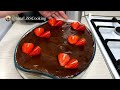 This dessert will conquer everyone! A simple chocolate dessert with fruits. cake recipe