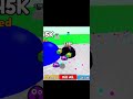 Playing this Roblox slime eating game with my bestie