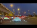 FUN DRIVING to Al Barsha through Sheikh Zayed Road | Famous Dubai Road | City Lights 🇦🇪
