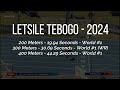 We've Never Seen A Sprinter Like This || Letsile Tebogo Drops Another World's Fastest Time