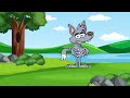 BLUEY Tells the Story of The Wolf and the Seven Little Goats | Classic Fairy Tales for Kids