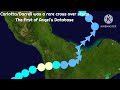 Track Of hypothetical Cyclone's Carlotta - Darrell •LCA• |1|