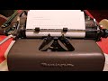 Vintage Typewriter Review: 1952 Remington Super-Riter