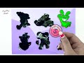Making Poppy Playtime Chapter 3 MINECRAFT Game Book🐻 + (Smiling Critters Squishy）DIY