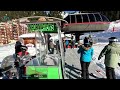 [4K] Skiing La Plagne, Tunnel Run (Blue) and Inversens (Red), Paradiski France, GoPro HERO11