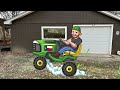 80’s McLane Reel Mower 1st Start & Mow Test!