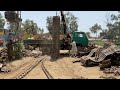 Rebuilding Excavator Broken Chain Track | Fully Restoration Of Excavator Chain Track By Mechanics