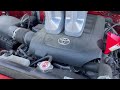 2018 Toyota Tundra Oil Change | FFV Engine | 5.7