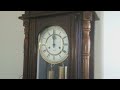 Large New England Clock Co. Regulator Wall Clock