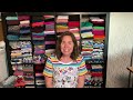 HOW TO Organize and Fold Your Fabric Stash! with Gabeandzach