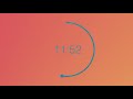 25 minute timer - Pomodoro Technique - 4 x 25 min - Study Timer / Beach Color Wheel