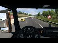 Milk Delivery | MAN TGX 460 | 4K Gameplay | Logitech G29 Steering Wheel | ETS2 | Food Tank Trailer