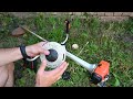 Stihl FS350 - Professional Grass Trimmer Review TEST 4K