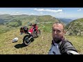 Best roads in Romania for motorcycle - Honda CRF250L Transalpina Rd Romania 2024