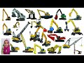 TEBAK JENIS ALAT BERAT  - Crane, Digger, Grapple, Auger, Clamshell, Crawler, Hammer Excavator