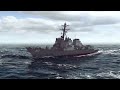 Arleigh Burke Class DDG Anti Submarine Warfare in the South China Sea || Cold Waters Surface Combat