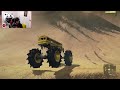 SnowRunner: MONSTER BUS vs MONSTROSITY at the GIANT DUNE JUMP!