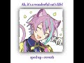 Ah, it’s a wonderful cat’s life! // Wonderlands x Showtime (ft. Kagamine Len) // sped up + reverb