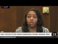 Aaron Hernandez Trial Day 20 Part 1 (Shayanna Jenkins Hernandez Testifies)