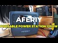 40℃を超える灼熱でも安定発電！AFERIY 1200W激安ポータブル電源の性能を詳細解説!