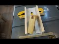 Woodworking // Simple table saw sleds 