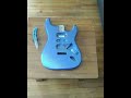 Unboxing a Fender Stratocaster body