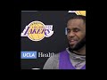 LeBron James On His First Game At Staples Center, Taking A Helicopter To Home Games, & More