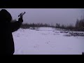 Shooting Smith & Wesson 500 Magnum in winter