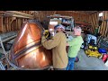 Wiggly Bridge Distillery 750 gallon Copper Pot Still Build