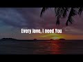 Lord I Need You (Video Lyrics) ~ Best Worship Songs 2024
