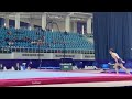 Karl Eldrew Yulo Floor Exercise Performance 17th Asian Junior Artistic Gymnastics Championships