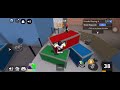 Playing Roblox murder mystery