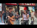 This couple MET singing on the STREETS | Leire & Atticus Blue - I Found You