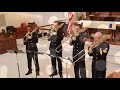 United States Naval Academy Band - Trombone Quartet - Toccata in D Minor