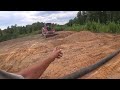 Mulching And Grading A House Lot