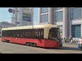 Новый трамвай БКМ Т811 «МиНиН» остановка Московский вокзал (Нижний Новгород) 3.07.2024