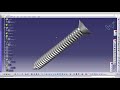 Screw Design in Catia V5 || Mechverse