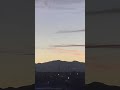 Video of my image post from Denver CO yesterday at sunset  It’s not a painting and was not posted up