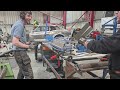 Repairing the battery tray on Colin Furze BMW E30