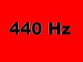 440 Hz (10 seconds of A)