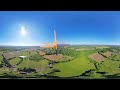 Tail Cam!! (In 360º) Gusty Approaches in the J-3 Cub