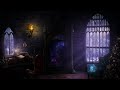 🌌✨️ THE MIRROR OF ERISED AMBIENCE | Cozy Winter at Hogwarts with Blizzard Sounds | Harry Potter ASMR