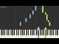Always - Peder B. Helland [Beautiful Piano Tutorial with Synthesia]