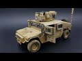 M1151 Academy 1/35 humvee Timelapse video