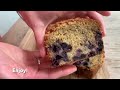 Easy blueberry cake 🫐 Bake at home